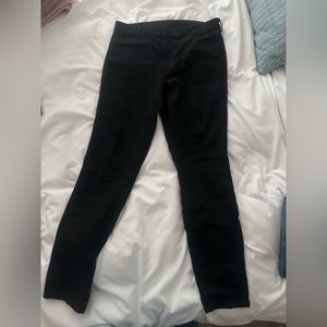 H&M Black High Rise Skinny Jeans Sz 10